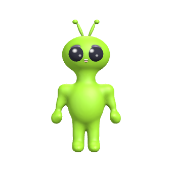 Un Nomms verde lima con pecas